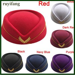 ruyifang คอสเพลย์สายการบินสเตฟาสหมวกขนสัตว์เครื่องแบบเครื่องบินแฟนผู้หญิงเวทีดำเนินการ