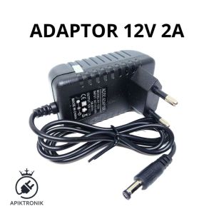 POWER SUPPLY 12 VOLT 2 Amper UNTUK CCTVLED STRIPSTB DLL (AU) ADAPTOR 12V 2A ADAPTOR DC 12 VOLT 2 AMPERE