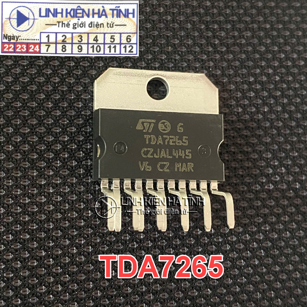 IC công suất TDA7265 mới thay thế tương đương tda7269 hàng chính hãng