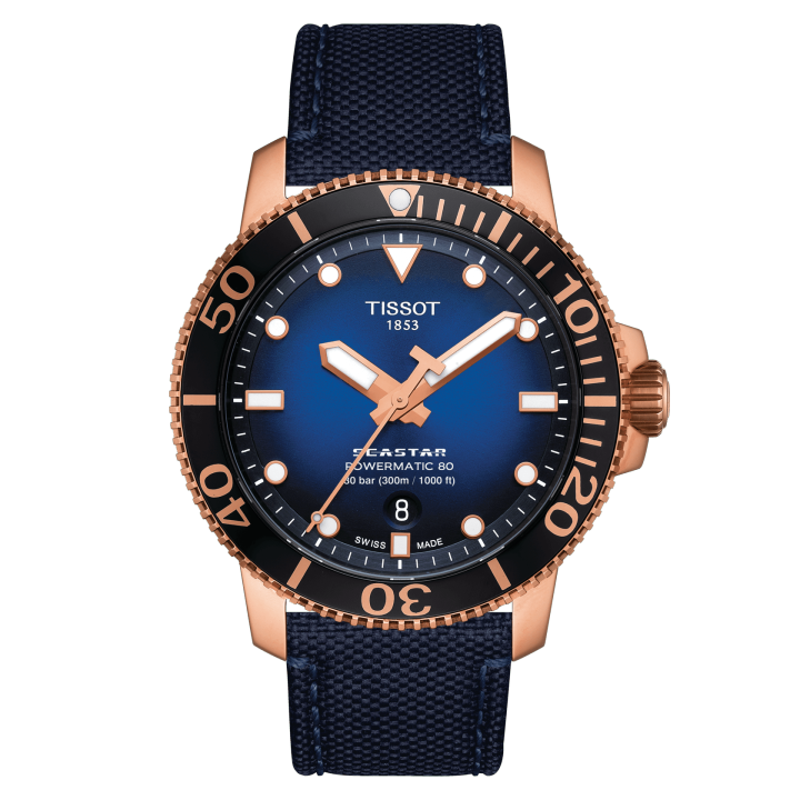 Tissot Seastar 1000 Powermatic 80 Watch (T1204073704100)