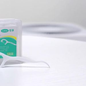 Cofoe Dental Floss Sticks Oral Teeth Cleaning Flat Wire Toothpick Portable Flossing Tooth Picks Tooth Gap Care Stick Ultra-fine dental floss for oral hygiene