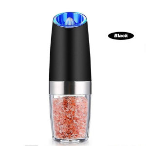 Electric Automatic Mill Spice Salt And Pepper Er Gravity LED Light Adjustable Coarseness Kitchen Steak Tool Sets