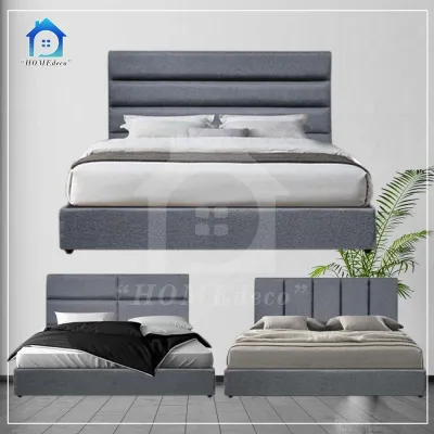 [FREE INSTALLATION] [HOMEDECO] MODERN FULL SET HEADBOARD BEDFRAME DIVAN WITH PRICE CHEAPER / HARGA MURAH