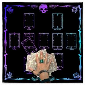 Tarots Tablecloth Altars Cloth Reading Astrologys Tablecloth Divinations Cloth Tapestry Wall Decoration