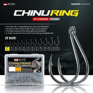 Kail Pancing - Hook ELITO Chinu Ring 1053