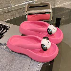 Lishops ใหม่ รองเท้าแตะหูหนีบ  มาใหม่ วัสดุยาง EVA นิ่ม หนา แตะน้ำหนักเบา รองเท้าแตะสีสันสดใส มาใหม่ สวมใส่สบายมากเว่อร์