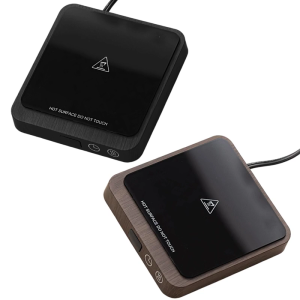 เครื่องอุ่นถ้วยกาแฟหน้าจอดิจิตอลอุณหภูมิ70 °C 8ชม. ที่อุ่นกาแฟอุ่นกระบอกน้ำเก็บความร้อนสำหรับโต๊ะ5อุณหภูมิ