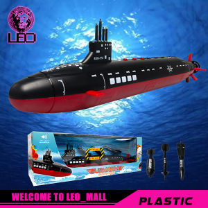 LEO 1:350 Submarine Model Three Sound Effect Bracket Display Toys for Boys Toys for Kids Military model