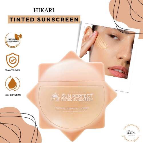 HIKARI Skin Essentials PREMIUM SUN PERFECT Tinted Sunscreen Broad Spectrum  (Protects I Hydrates I Covers) Sun Protection | Lazada Philippines