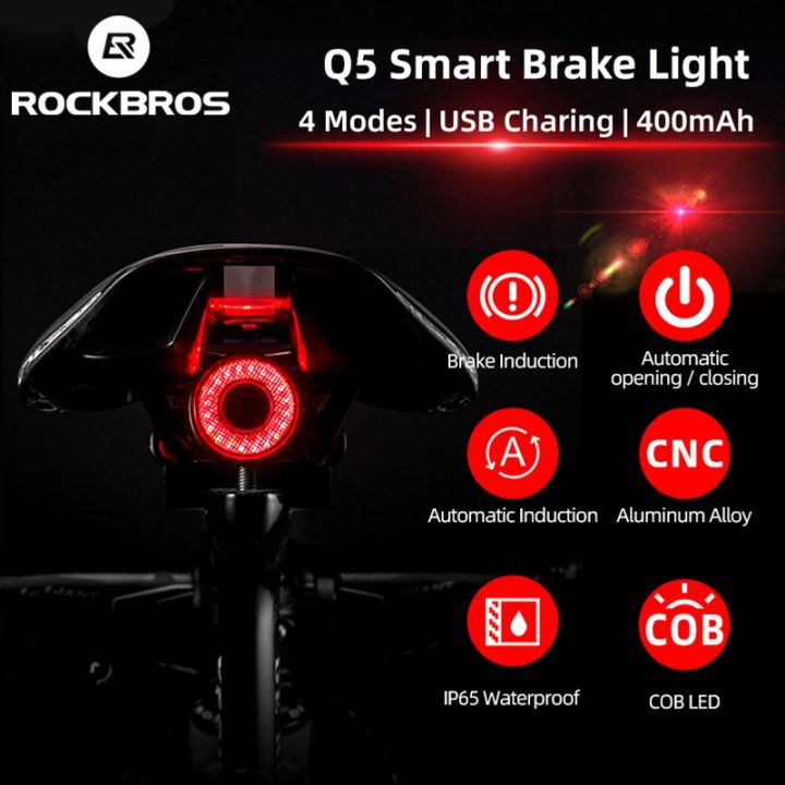 Cycle smart tail clearance light