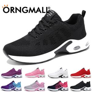 ORNGMALL Mesh Shoes for Women Sneakers Sport Running Shoes Woman Outdoor Breathable Mesh Shoes Comfortable Athletic High Quality Ladies Sneakers Casual Jogging Shoes 【16 Color  Size 36-41】