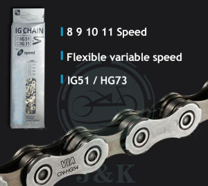 CHAIN 8/9/10/11 Speed Bike Chains IG51 HG73 CN-X10 Original Super Light 116 Links