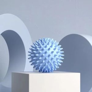 NOBLELYN Spiky Surface Massage Ball Rubber Deep Tissue Massage Trigger Point Ball  Muscle Relaxation Myofascial Release Ball Shoulder Neck Massage