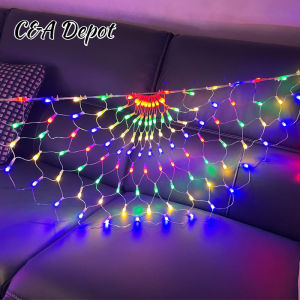 LED String LightsPeacock Mesh Net LampHome Decorative String LightsOutdoor Lighting Fairy Light Garland for Wedding Party Decoration Window Curtain LED String Light Backdrop WallDeepavali Decoration Lights Diwali decoration Christmas decorations