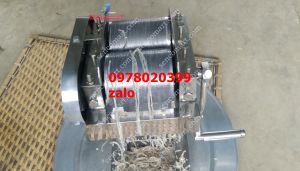 Máy thái bì lợn làm nem chạo  nem chua siêu bền  chắc chắn