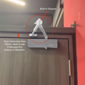 Door Slidearm / Door arm / Door stopper / Door uniarm / stopper arm