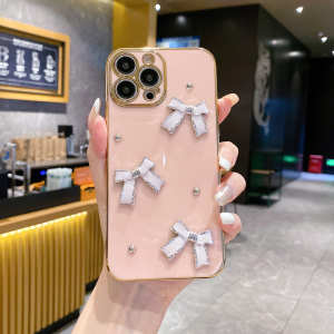 HUAWEI Nova 4e 7i 7 se P20 P20 Pro Mate 10 Mate 10 Pro Mate 20 Pro electroplated bling shining mini ribbon case 手机壳