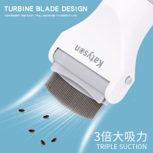 Pet flea remover flea comb electric flea brush for dogs cleaning and grooming tool for pets