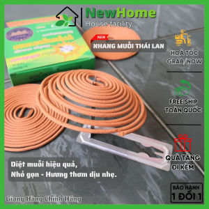 Nhang Muỗi Thái Lan Hộp 10 Khoanh - Diệt Muỗi Nhanh Chóng Phòng Chống Côn Trùng Hiệu Quả.