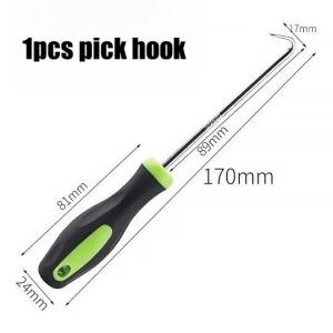 U-type Garden Staples Heavy-duty Fence Tubing Stakes Sod Pins Galvanized Landscape Spike for Holding Lawns Barrier Ground Nail