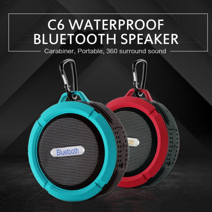 Portable Waterproof Wireless Bluetooth Speaker Bass Stereo - Main Image