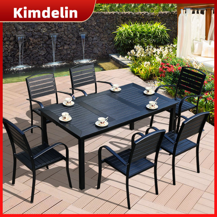 Garden Furniture Small Table And Chairs With Umbrella Black Rattan