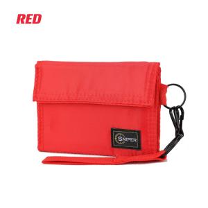 LAZ066) [SCENTED WITH PERFUME] HIGH QUALITY SNIPER WALLET VELCRO FOLD WALLET with CARD HOLDER + FREE WRISLET STRAP Bags Compartment