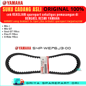 Vanbelt Mio J Original Yamaha  Vanbelt Mio GT Ori Yamaha Vanbelt Mio Soul GT 115 Original Vanbelt Fino Fi 115 Vanbelt Xride 115 Ori Roller Mio J Original Roller Mio GT Original Yamaha Mio Soul GT 115 Roller XRide 115 Original 54P