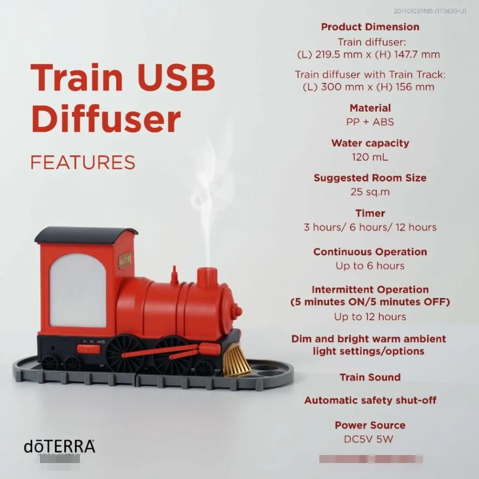 DōTERRA train diffuser with 3 oils 15 ml DōTERRA train diffuser with 3 oils 15 ml New DOTERRA Train