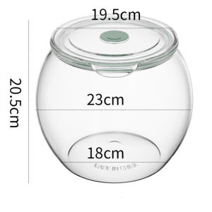 ADDO Plastic Sealed Pickle Jar Transparent Moisture Proof Sealed Jar Storage Tank  Large Capacity Tea Grain Container Household