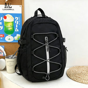 LouisWill Outdoor Hiking Bag Waterproof Travel Backpack Men Backpack Large Capacity Lightweight Sports Fitness Backpack Casual Shoulder Bag School Bag Foldable Camping Bag