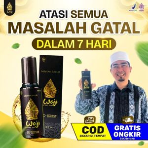 WAJI - Minyak Balur Membantu Atasi Gatal Eksim Scabies Ruam Alergi Biduran Kadas Kudis Kurap Scabies