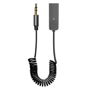 Auditory BT5.2 USB Adapter with Inside Microphone for Safe Driving and Clear Calls BT5.2 Transmitter
