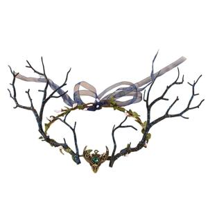 ที่คาดผมชุดใส่สบายเครื่องประดับผมทรงเอลฟ์แบบธรรมชาติสำหรับงานสวมใส่ทุกวันและพบปะครอบครัว