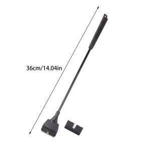 LEI Fish Tank Cleaning Tool Flat Sand Algae Removal Dual-use Glass Algae Removal Scraper Household Cleaning Tool Aquarium Accessorie