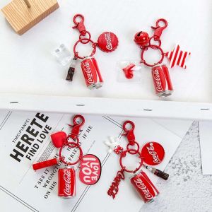 JEWELS1 สร้างสรรค์ ของขวัญคู่รัก พวงกุญแจอุปกรณ์เสริม พวงกุญแจกระเป๋า พวงกุญแจกระป๋องโค้ก พวงกุญแจขวดโค้ก พวงกุญแจรถ พวงกุญแจโคล่า