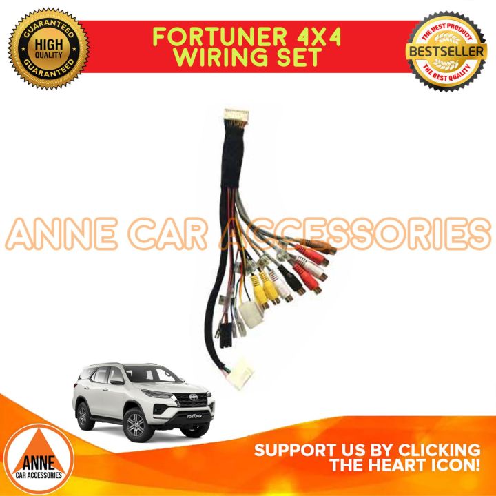 Wiring Set Toyota Fortuner 2016 2017 2018 2019 2020 4x4 V Variant Anne