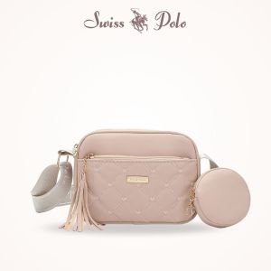 Swiss Polo Ladies Quilted Sling Bag - Multi Colour HNS 8202