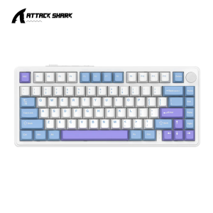 Attack Shark X85 Tri mode 75% Gasket-mounted Wireless Hot Swappable Mechanical Keyboard
