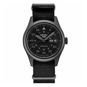 SEIKO 5 ORIGINAL - AUTOMATIC - SEIKO SRPJ11K1 - MEN JA - Hitam - Cloth - Dia 4 CM. WR 100 Meter Jamdunia / Jam dunia JD18 # JAM TANGAN PRIA JAM PRIA JAM TANGAN ANTI AIR # Seiko Otomatis SEIKO SRPJ11 SRPJ 11 K1 SRPJ 11K1 K 1 S003