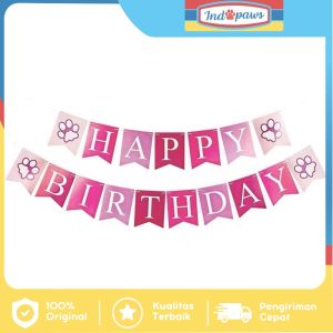 Indopaws Dekorasi Ulang Tahun Anjing Kucing - Topi Pesta & Aksesoris Ultah Hewan Peliharaan - Pet Birthday Accessories & Decorations - Topi Ulang Tahun Anjing Kucing - Aksesoris Ulang Tahun Hewan Peliharaan