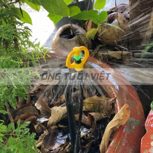 Béc tưới cục bộ đuôi 6 ly (vàng) | Béc sử dụng cho hệ thống tưới tại gốc