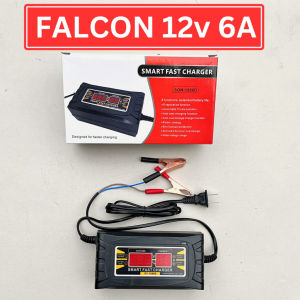 Bosca Motorcycle/Car/Automobiles 12V Sealed Lead Battery Charger 12 Volts Battery Charger 6A FALCON