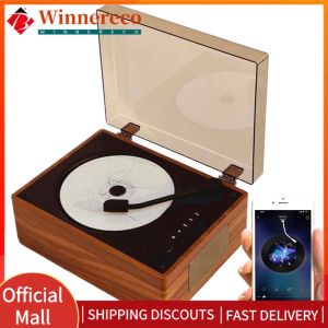 Wireless Bluetooth CD Player with Rechargeable Battery Portable Music Player with Remote in Green