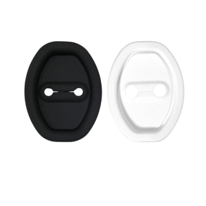 Silicone Door Lock Latch Protector Cover Car Door Shock Absorber Seal Pad Close Door Buffer Cushion