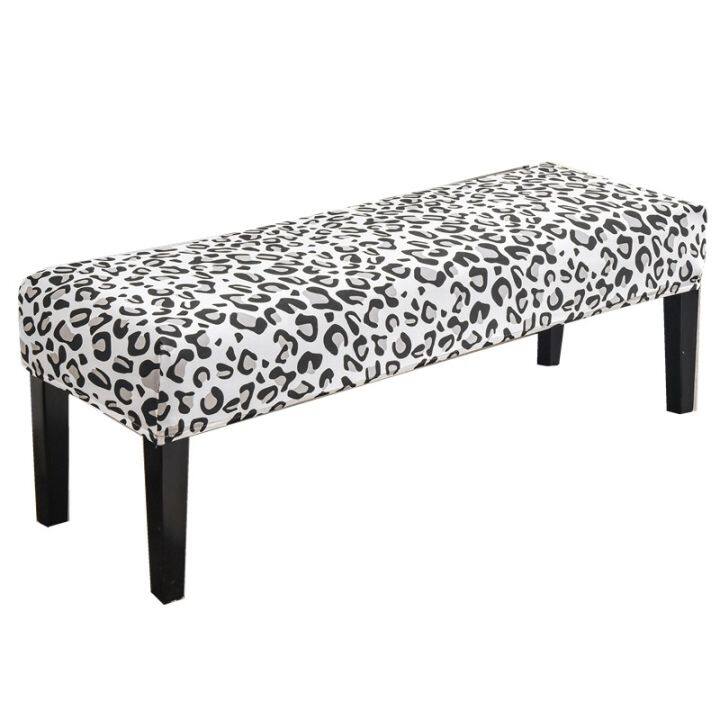 Dining Bench Cover for Dining Room Stretch Long Bench Seat Cover