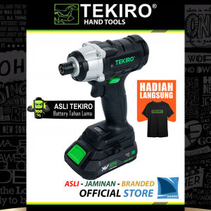 Kunci Obeng Pukul Tanpa Kabel 20 volt - CORDLESS BRUSHLESS IMPACT SCREWDRIVER TEKIRO