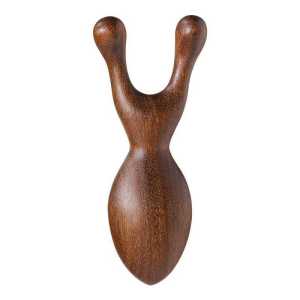 Sandalwood Eye Face Massage Comb Natural Wooden Wide Tooth Gua Sha Tool Sandalwood Back Scratcher Spa Promote Blood Circulation