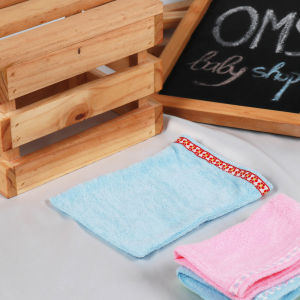 Washlap Bayi / Handuk Washlap Baby / Waslap Bayi Kotak Polos Warna