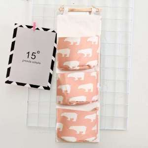 perfect Life 3 Pocket Wall Door Hanging Storage Bag